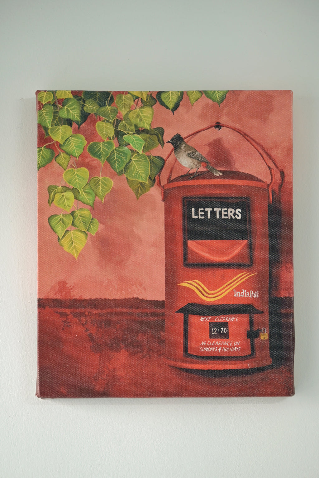 Letters rest where the bulbul sings 🌼