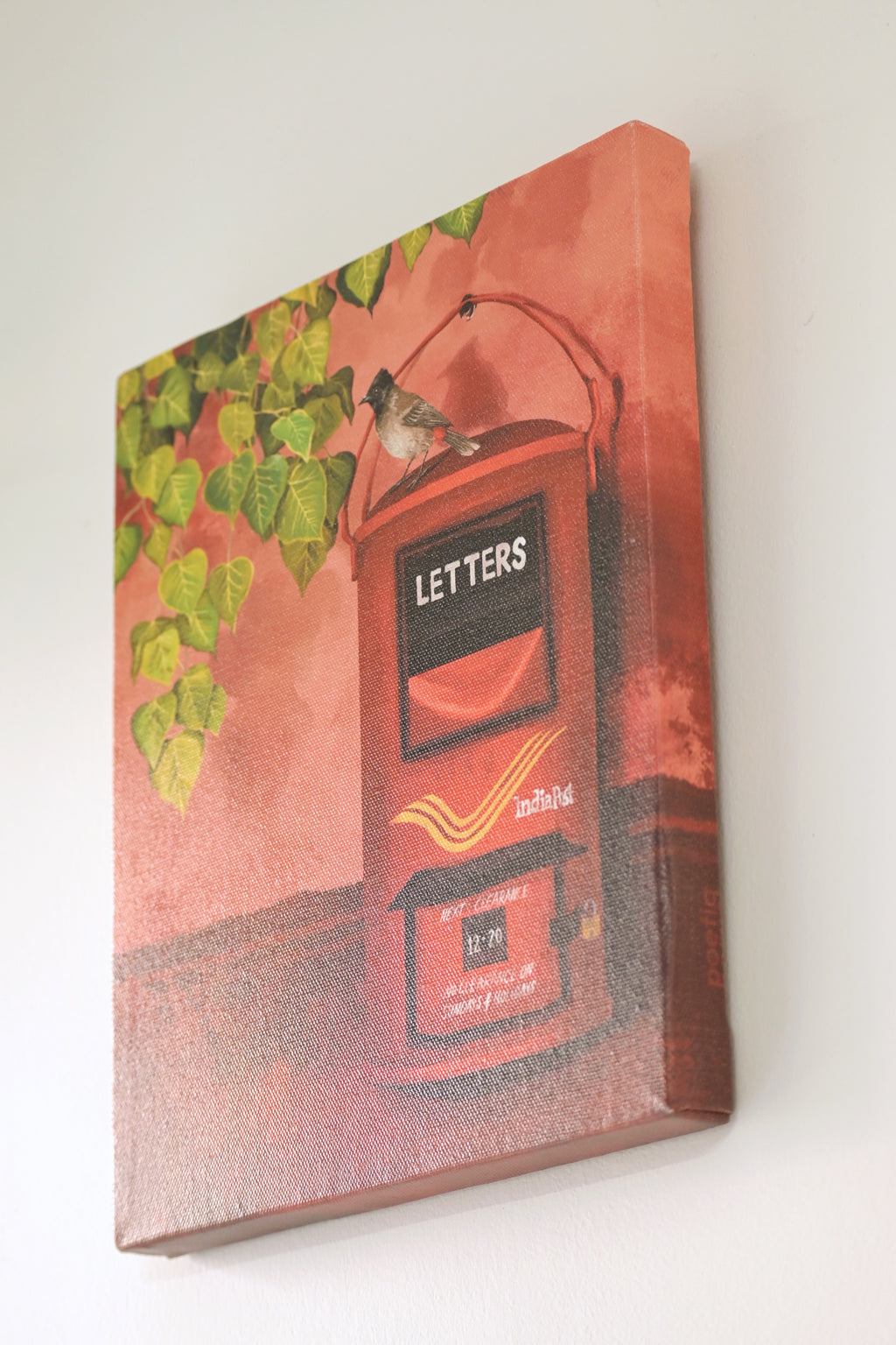 Letters rest where the bulbul sings 🌼