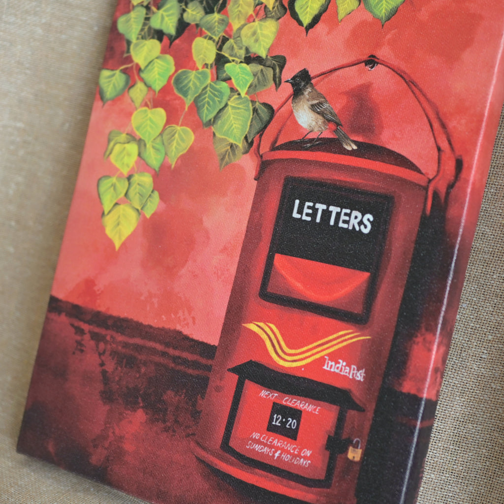 Letters rest where the bulbul sings