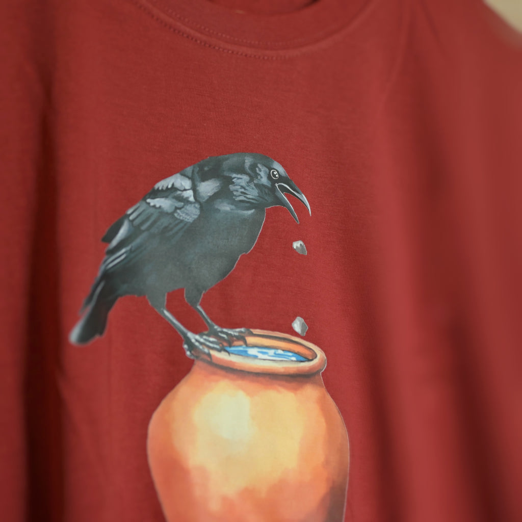 Thirst makes the crow wise 001